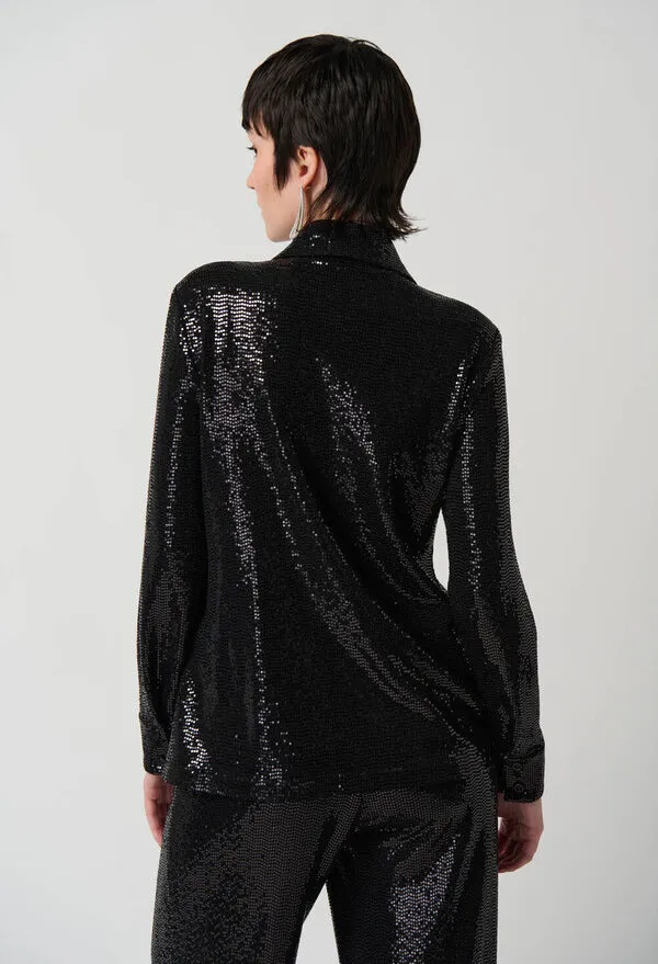 All-over Sequin Blouse