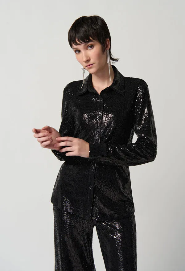 All-over Sequin Blouse