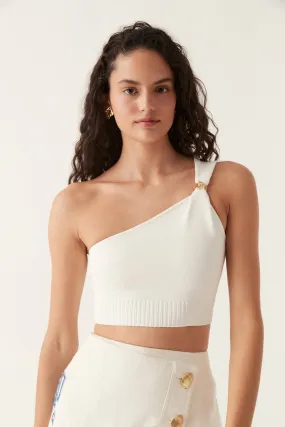 Anani Asymmetric Bustier Top