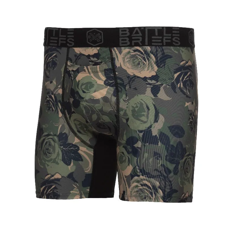 Battle Briefs Woodland Rose