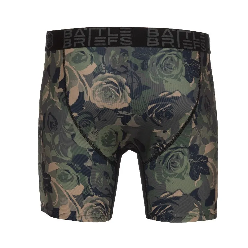 Battle Briefs Woodland Rose