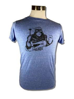 Bigfoot Hipster Adult Tee