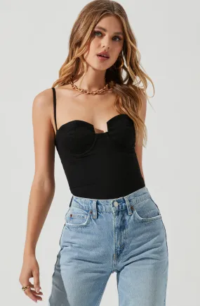 Brixley Underwire Bustier Top