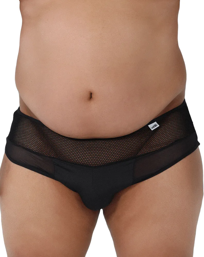 Candyman 99495x  Mesh Briefs Black