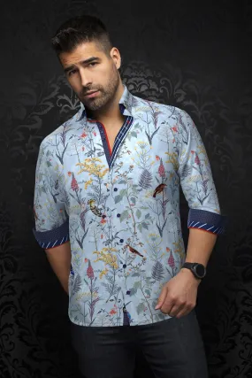 Chemise Au Noir | BRASI Bleu Clair