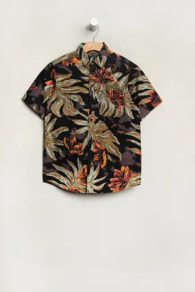 Chemise Imprimée Tropicale Zoo York Junior