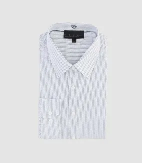 Chemise à imprimé à pois blanc PATRICE