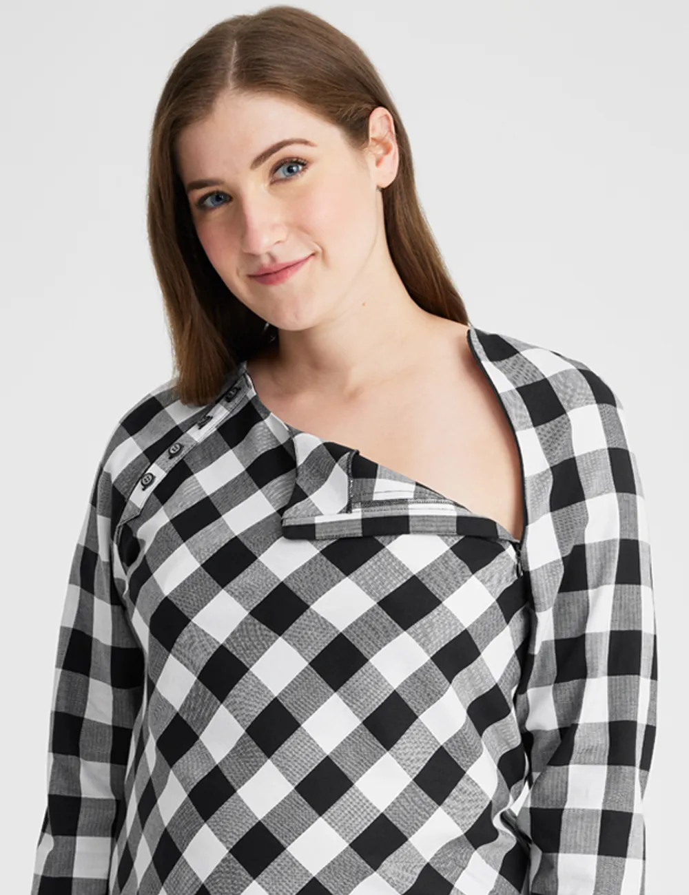 Chest Port Access Blouse