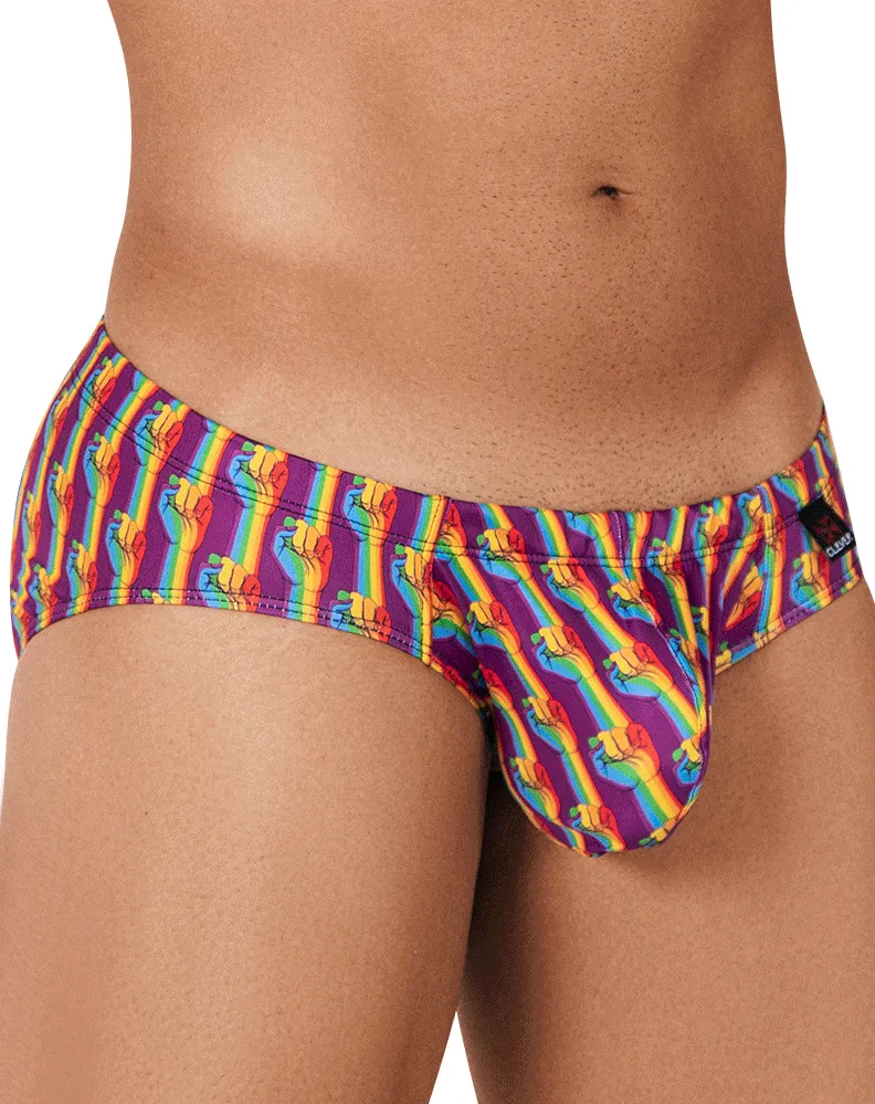 Clever 0559-1 Pride Briefs Grape