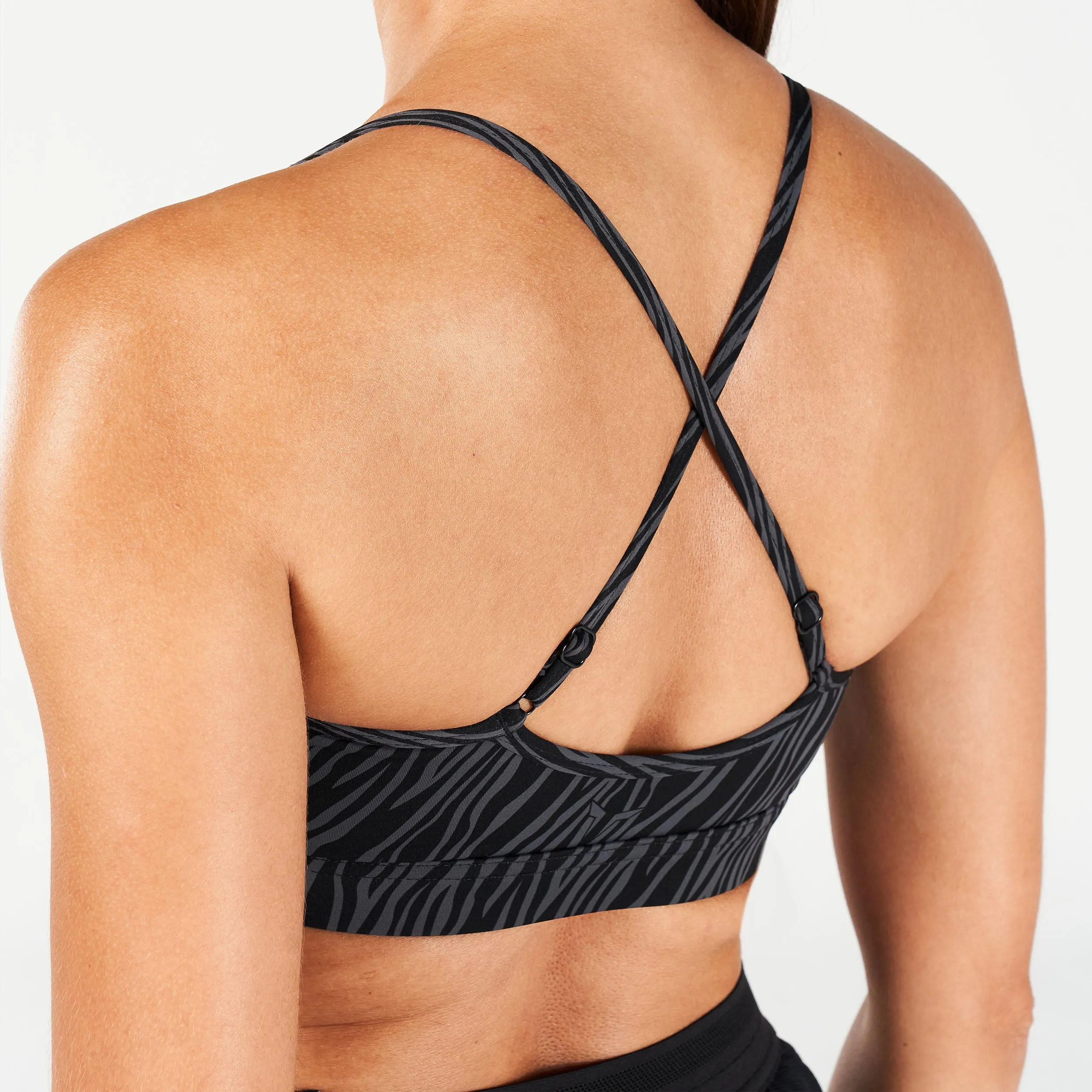 Core Strappy Bra - Black