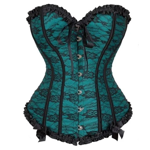 Corset Drag Hurricane (Dark Green)