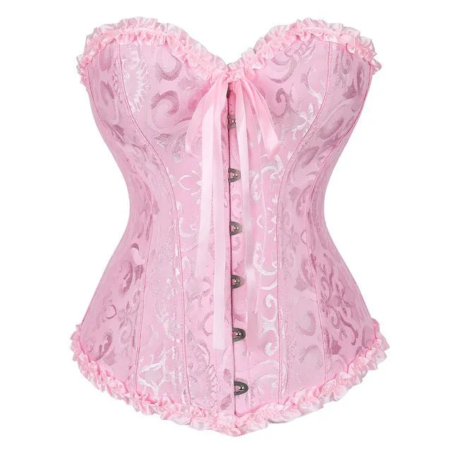 Corset Queen Floryland (Pink)