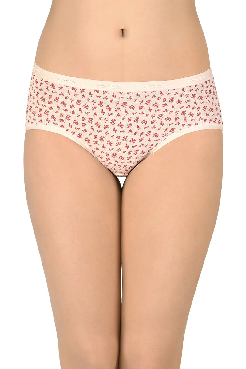 Cotton Hipster Brief Print Pack of 3 (Combo 1)