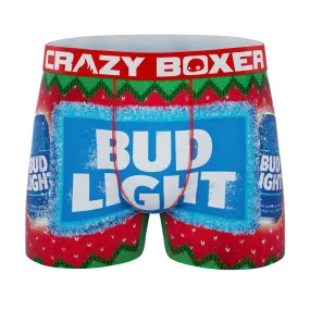 CRAZYBOXER Bud Light Holiday Men's Boxer Briefs