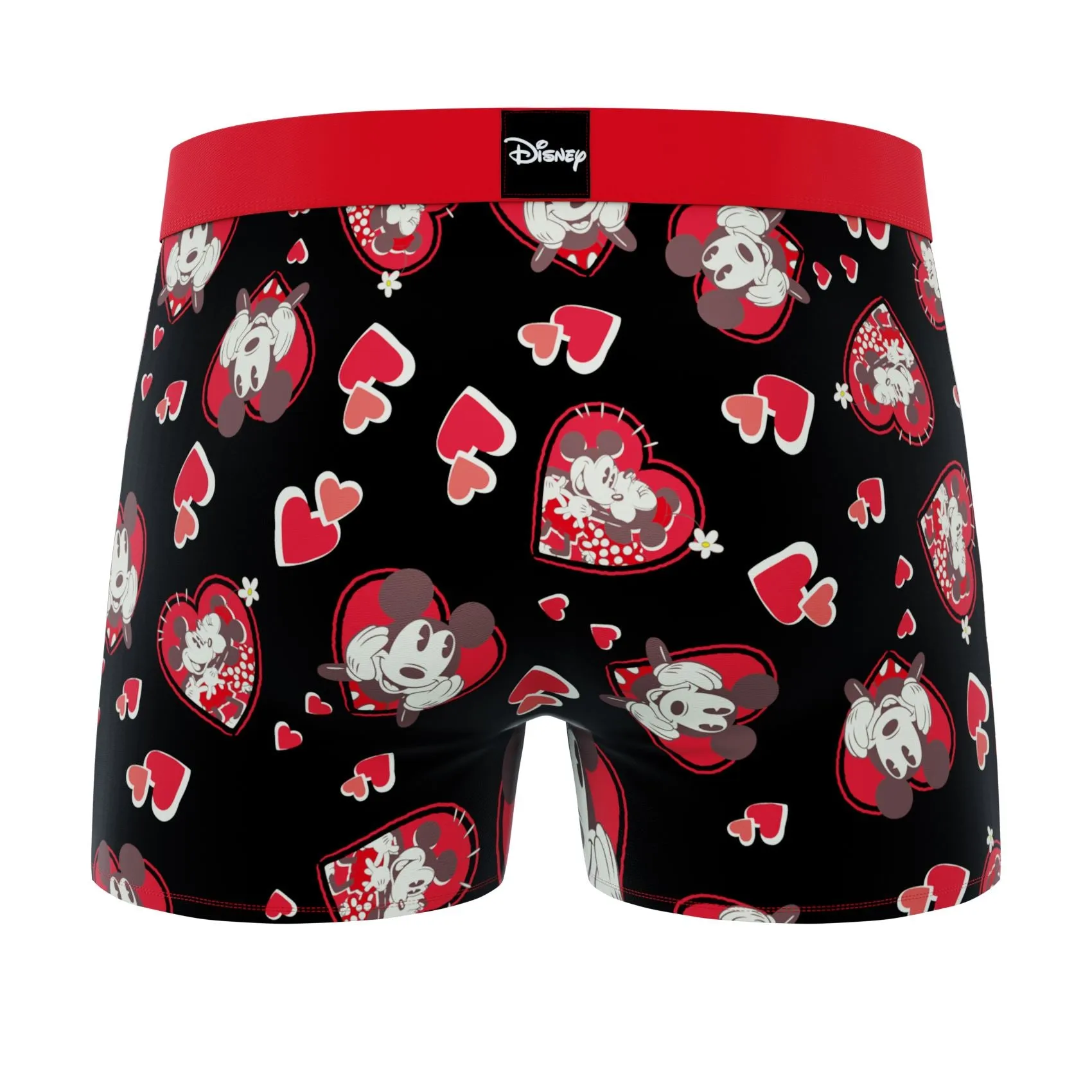 CRAZYBOXER Disney Mickey Valentine Men's Boxer Briefs