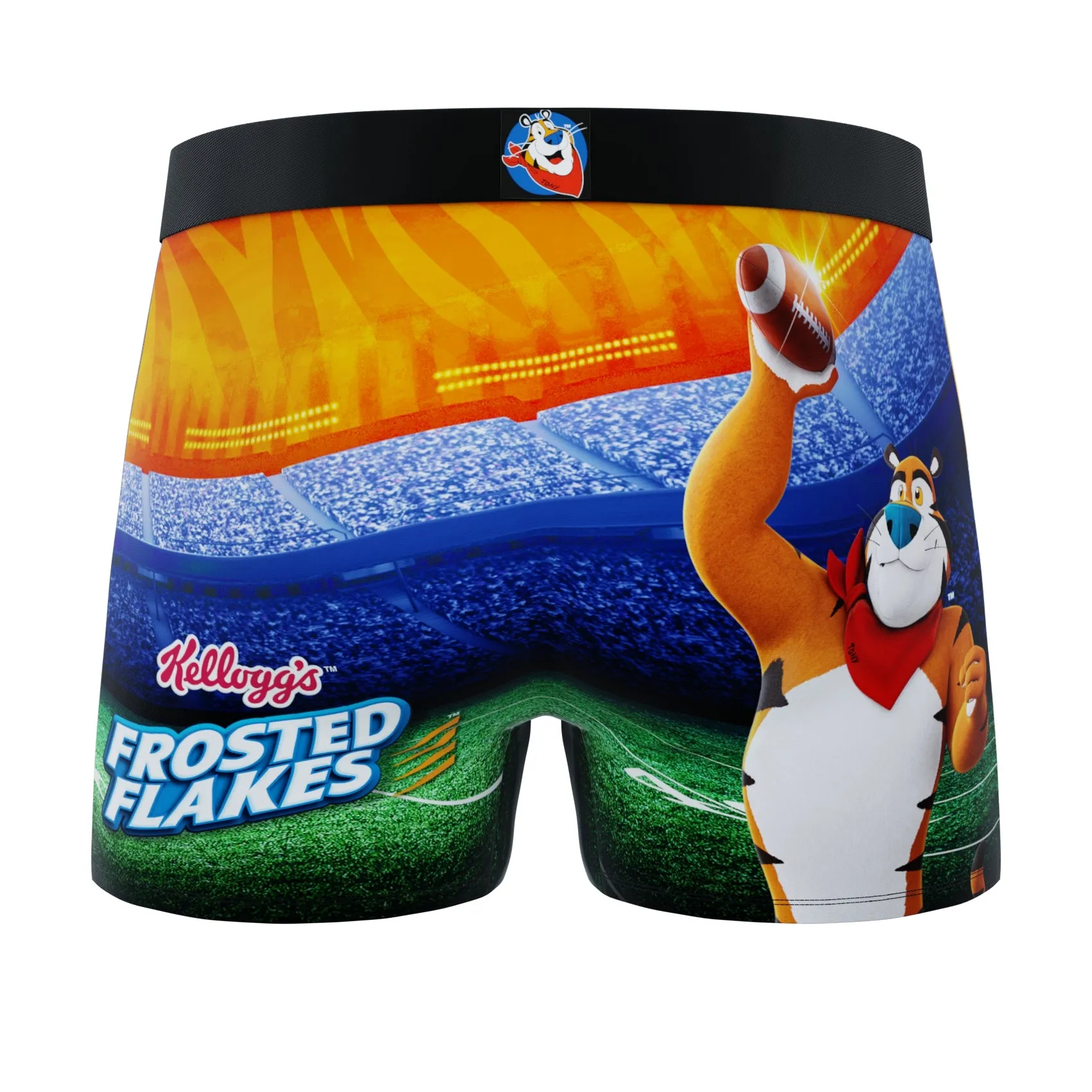 CRAZYBOXER Kelloggs Tiger Football Men's Boxer Briefs