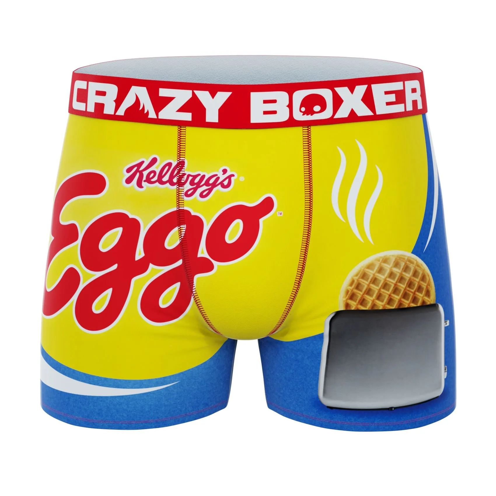 CRAZYBOXER Kellogg's Waffles Men's Boxer Briefs