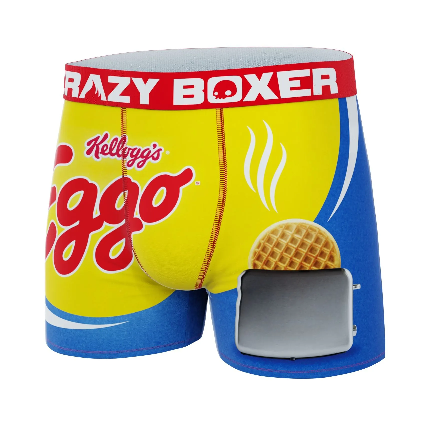 CRAZYBOXER Kellogg's Waffles Men's Boxer Briefs