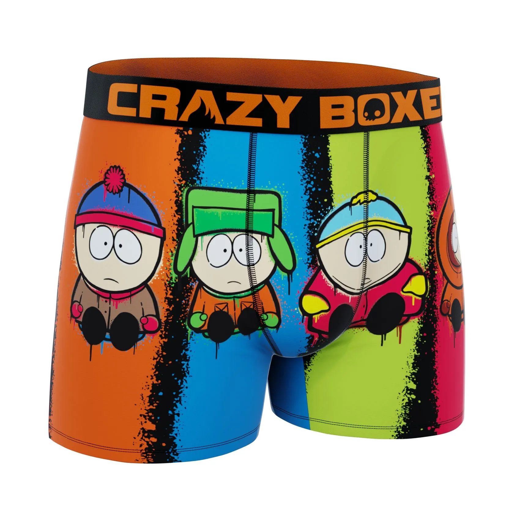 CRAZYBOXER South Park Characters Men's Boxer Briefs