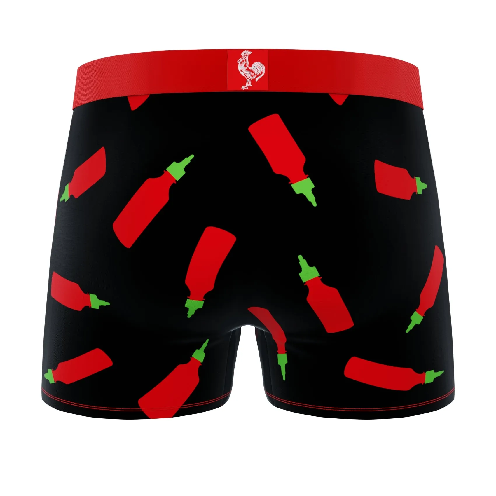 CRAZYBOXER Sriracha Bottles Men's Boxer Briefs