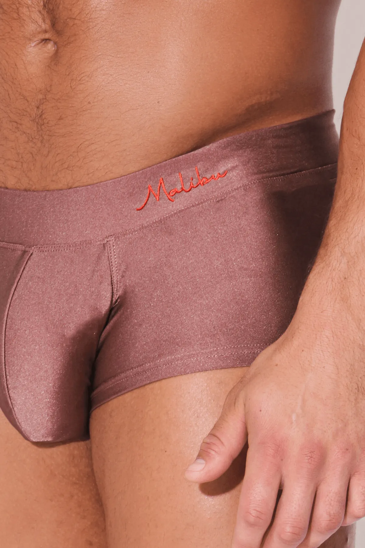 Dynamic Sheen Boxer Briefs - Opera Mauve