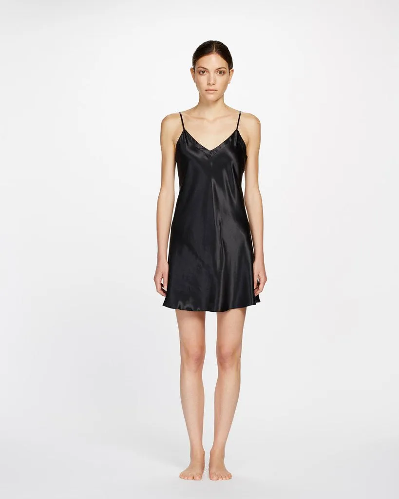 Ginia Silk V Neck Chemise