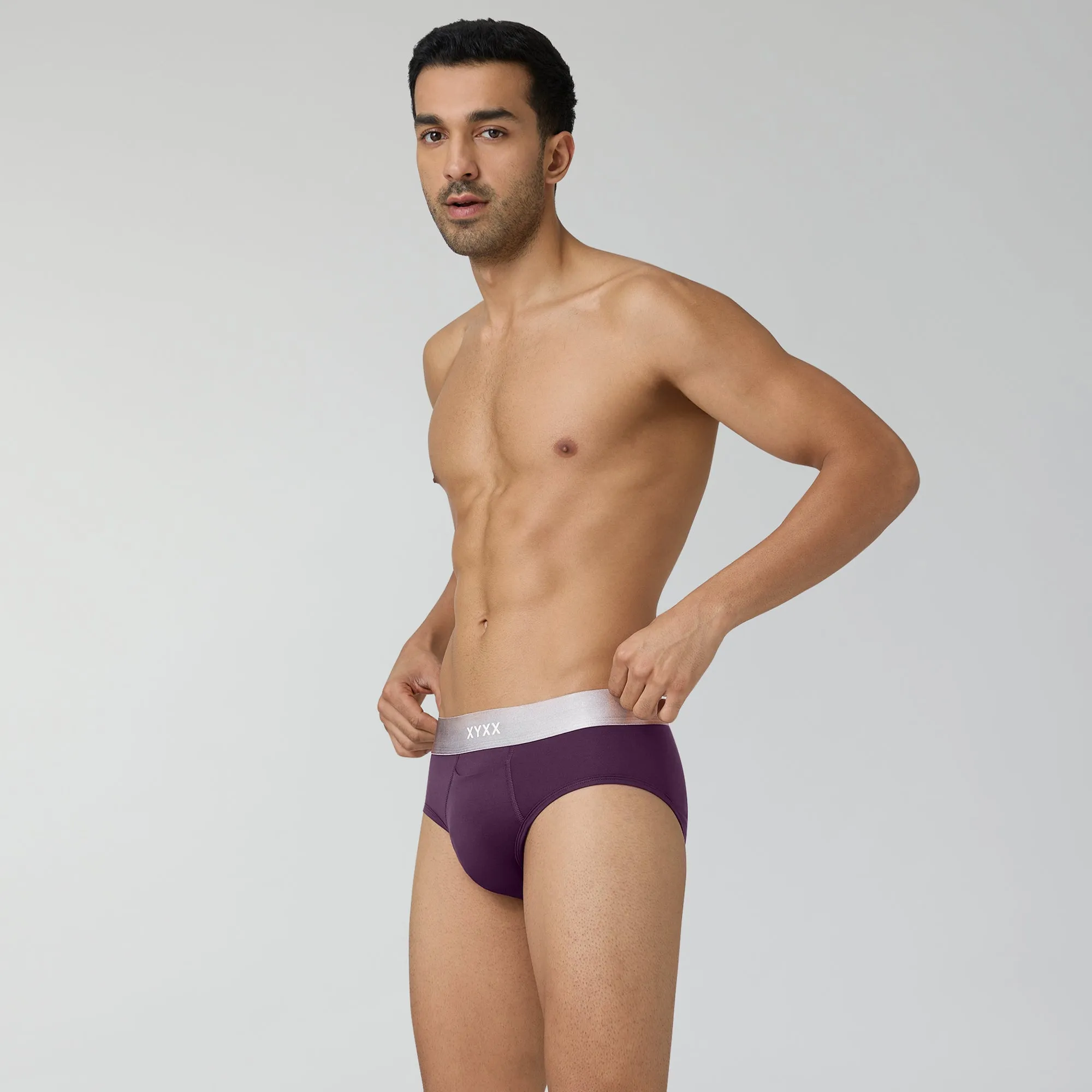 Illuminati Modal Briefs Plum Purple