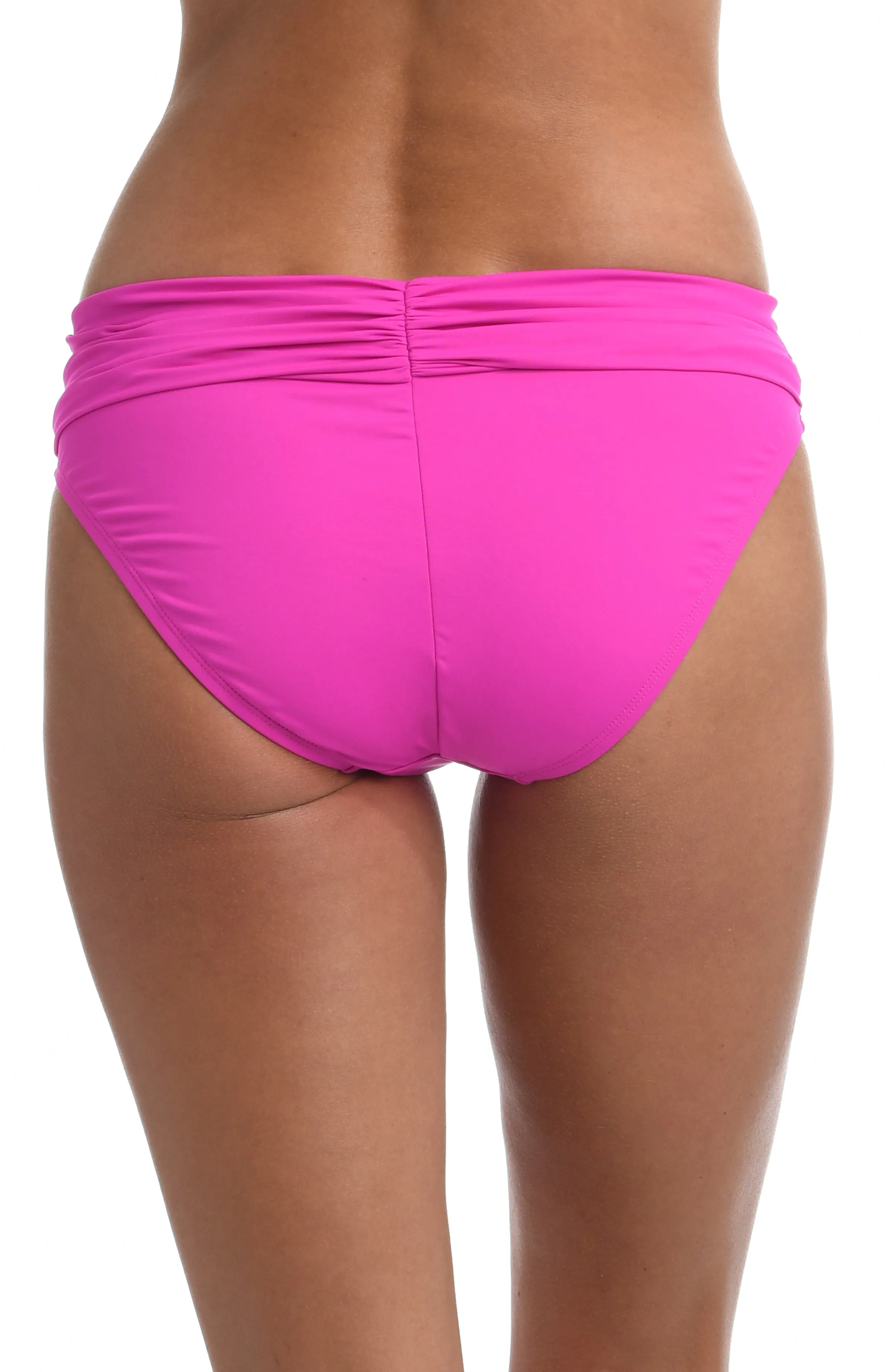 Island Goddess Shirred Band Hipster Bottom - Orchid - FINAL SALE