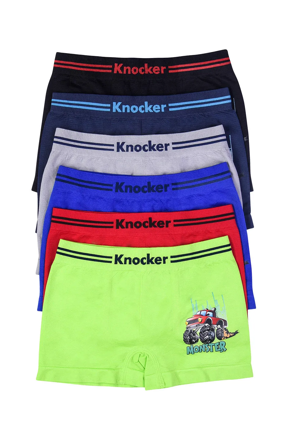 KNOCKER BOY'S SEAMLESS BOXER BRIEFS (BPS025)