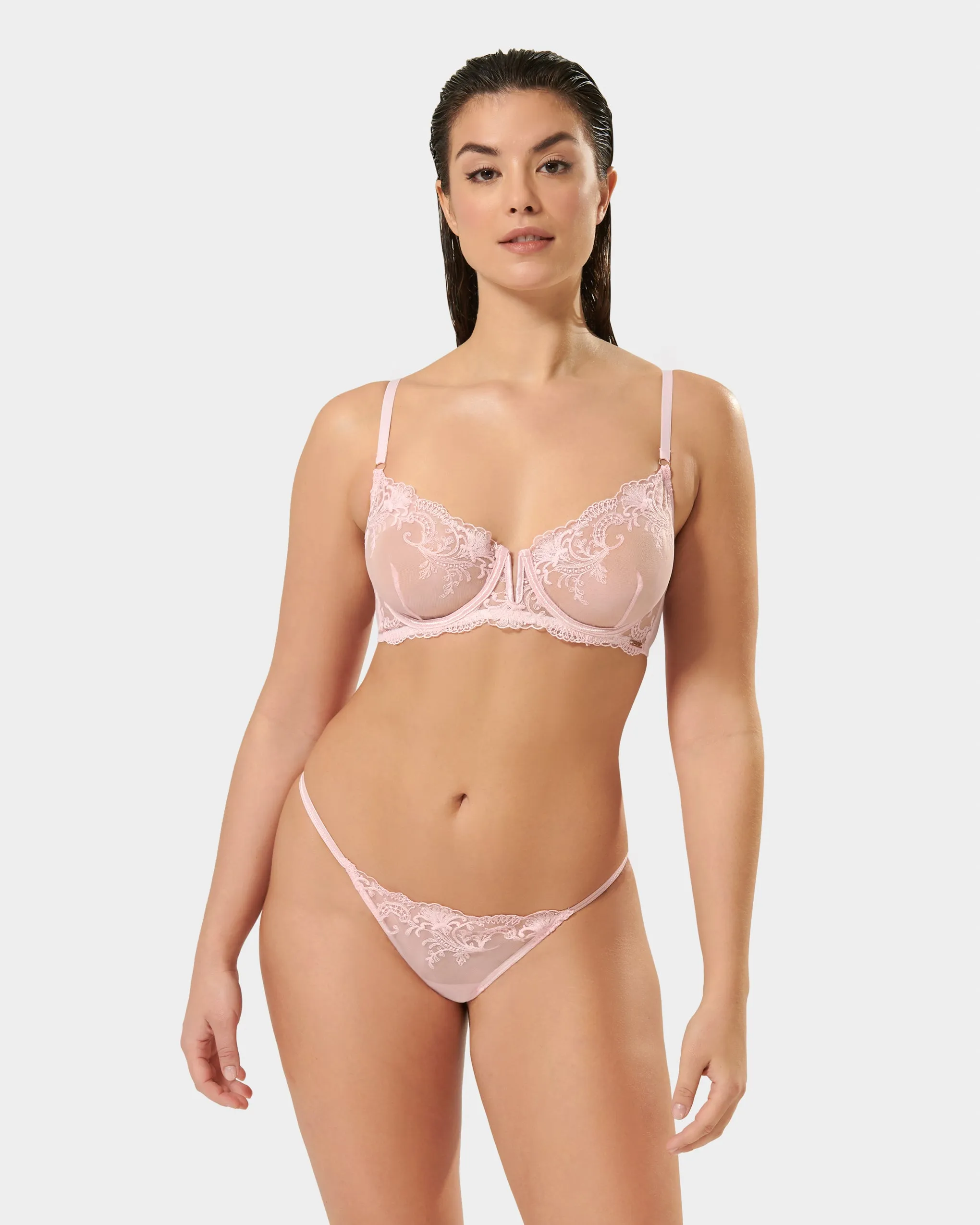 Marseille Thong Pearl Pink