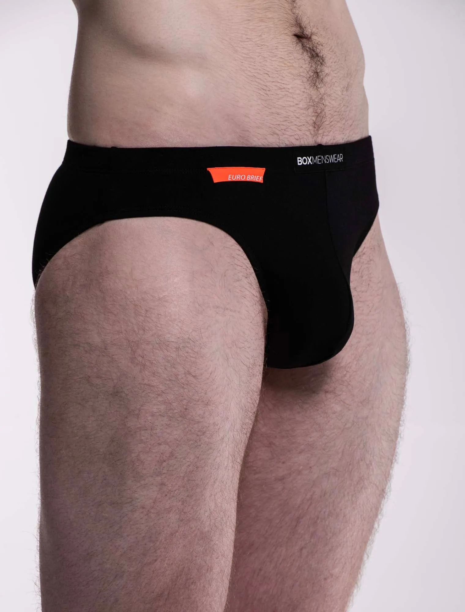 Mens Euro Briefs - Vantablack