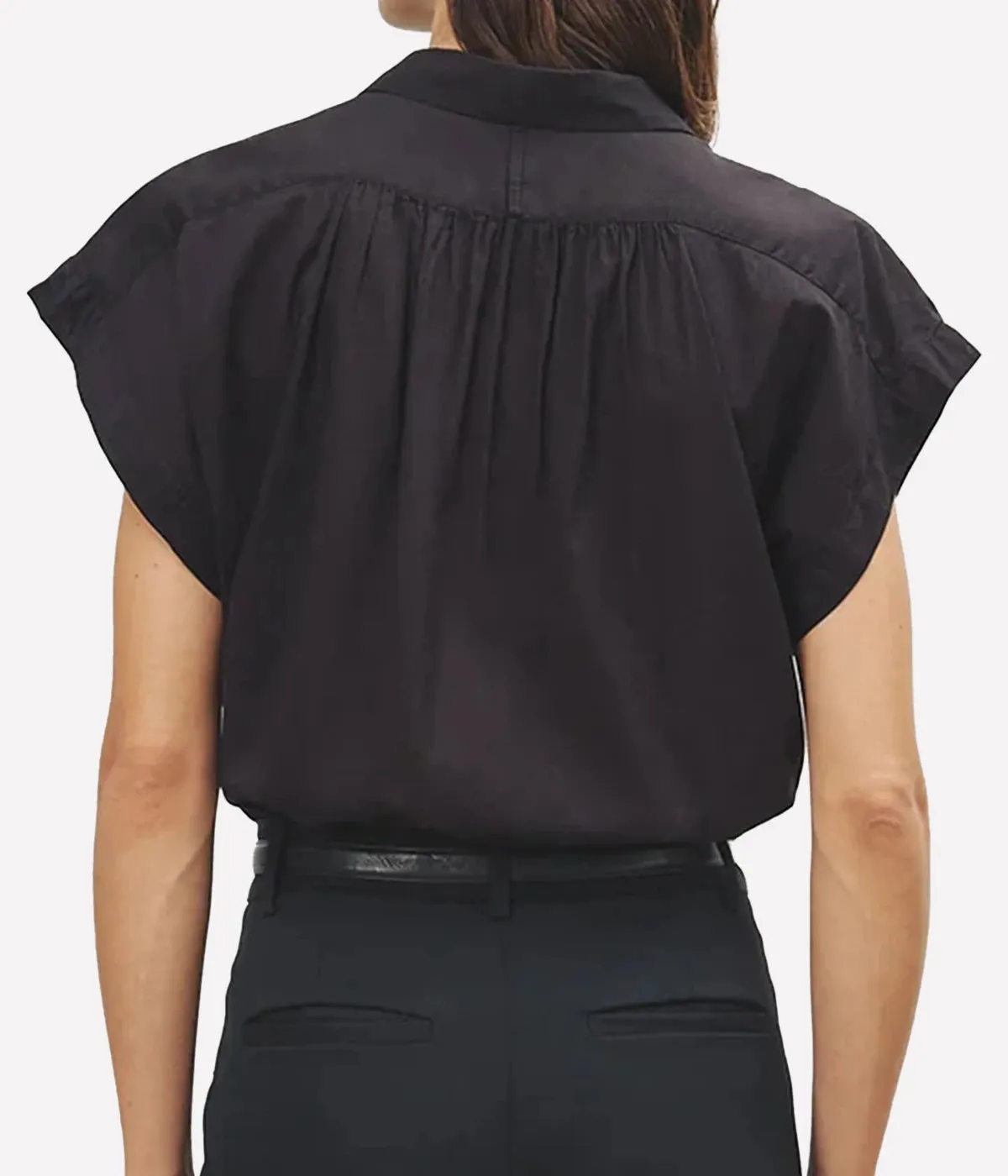 Normandy Blouse in Black