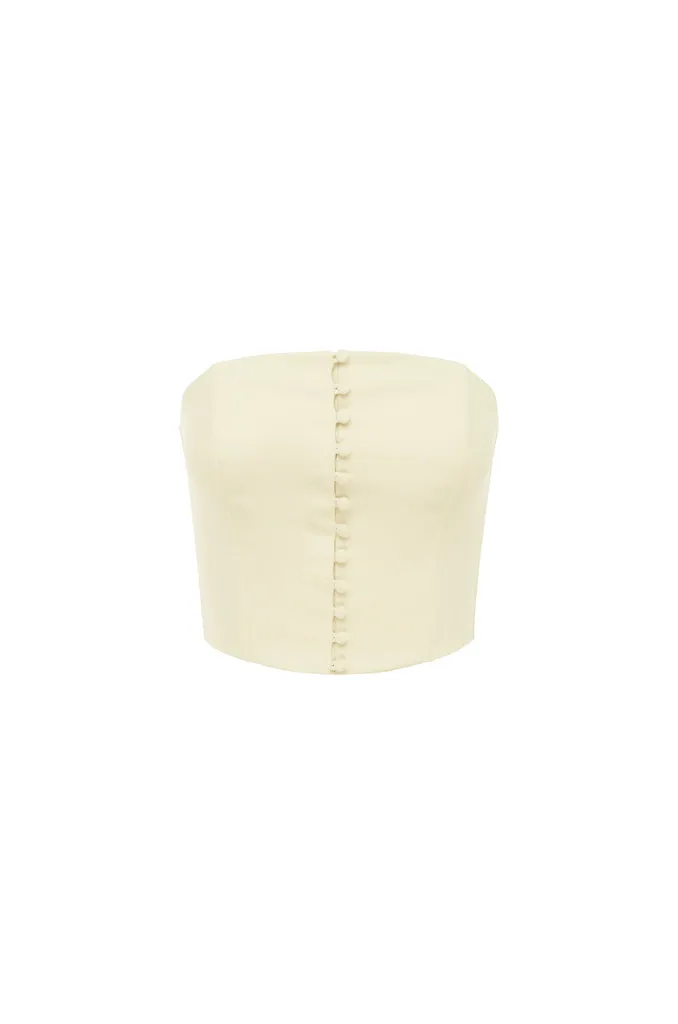 Oliver Corset top - Cream