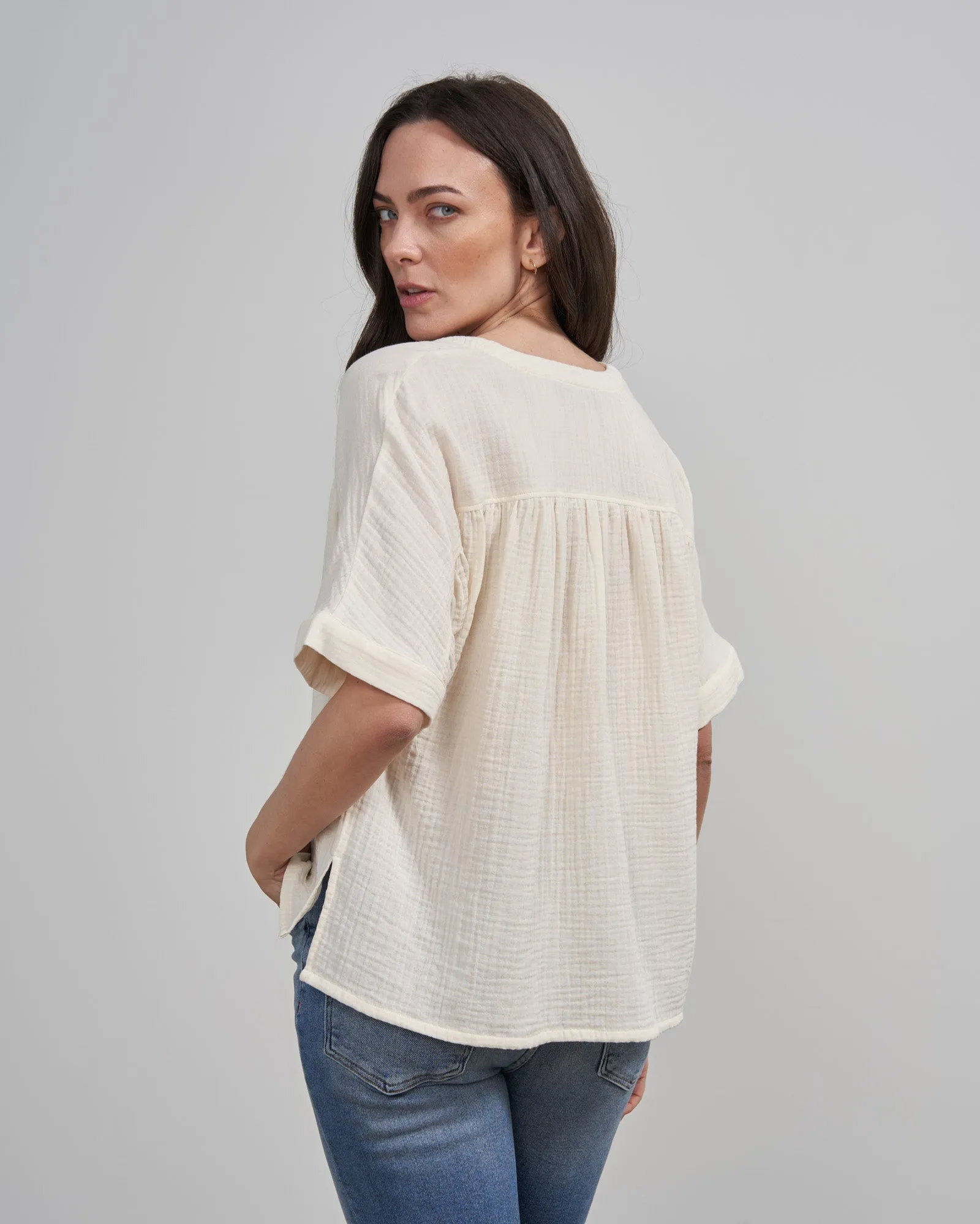 Organic Cloud Blouse