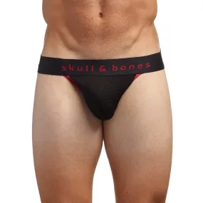 Performance Mesh Thong Black