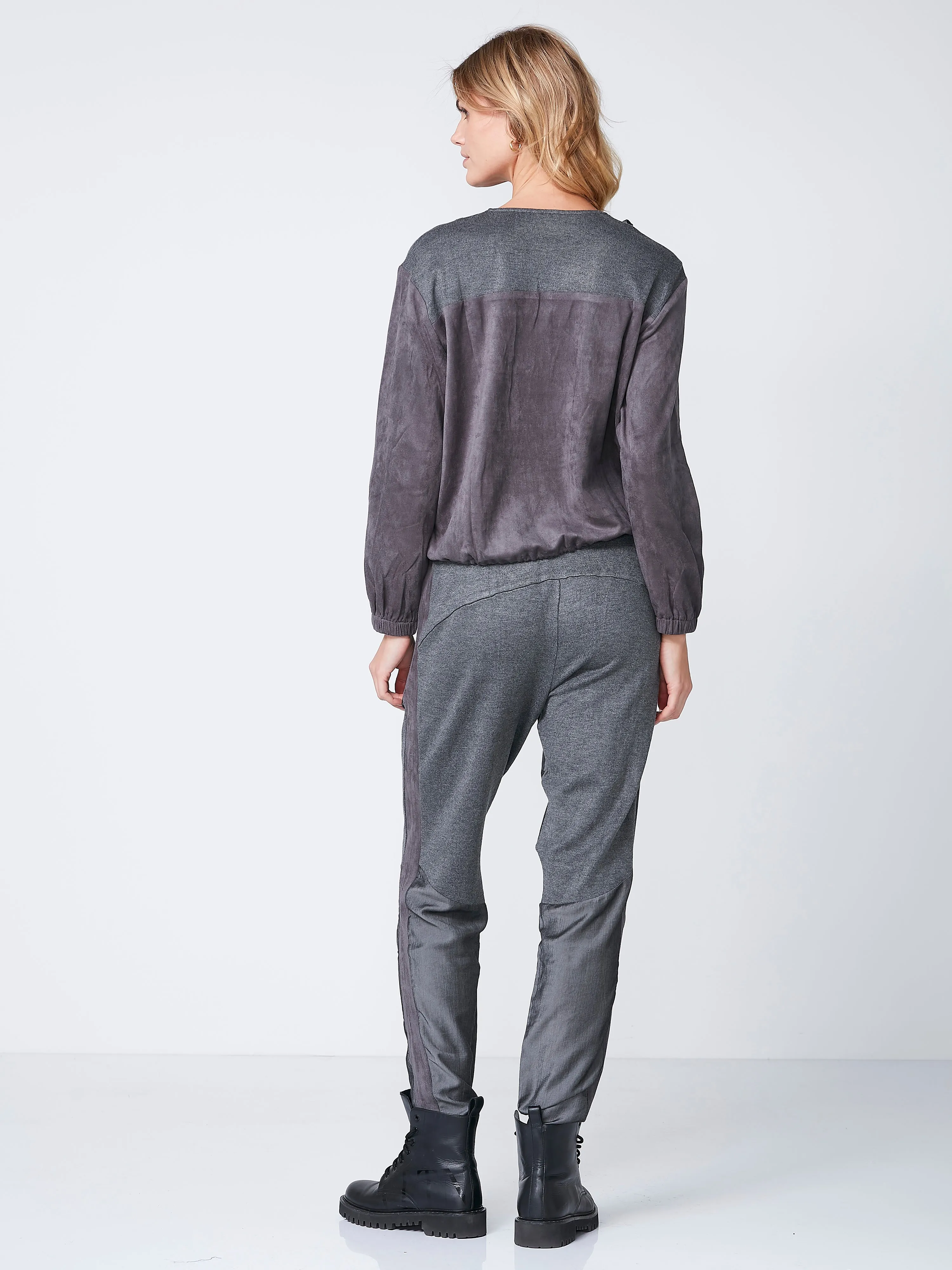 REIN blouse - dark grey