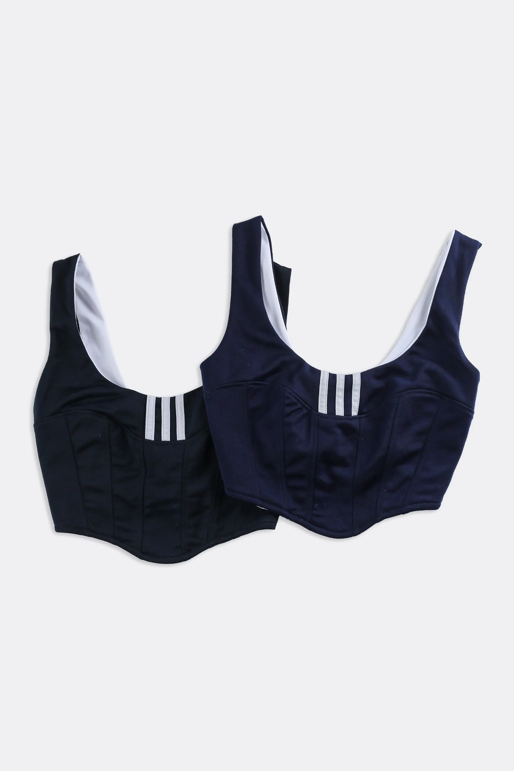 Rework Adidas Track Bustier - XS, S, M, L, XL