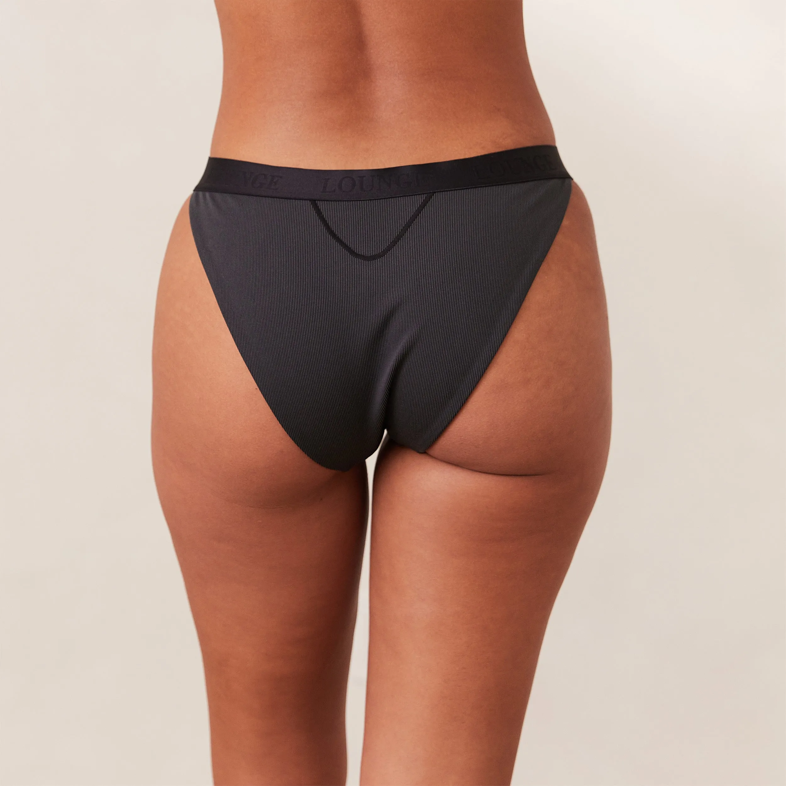 Ribbed Mindful Briefs - Black