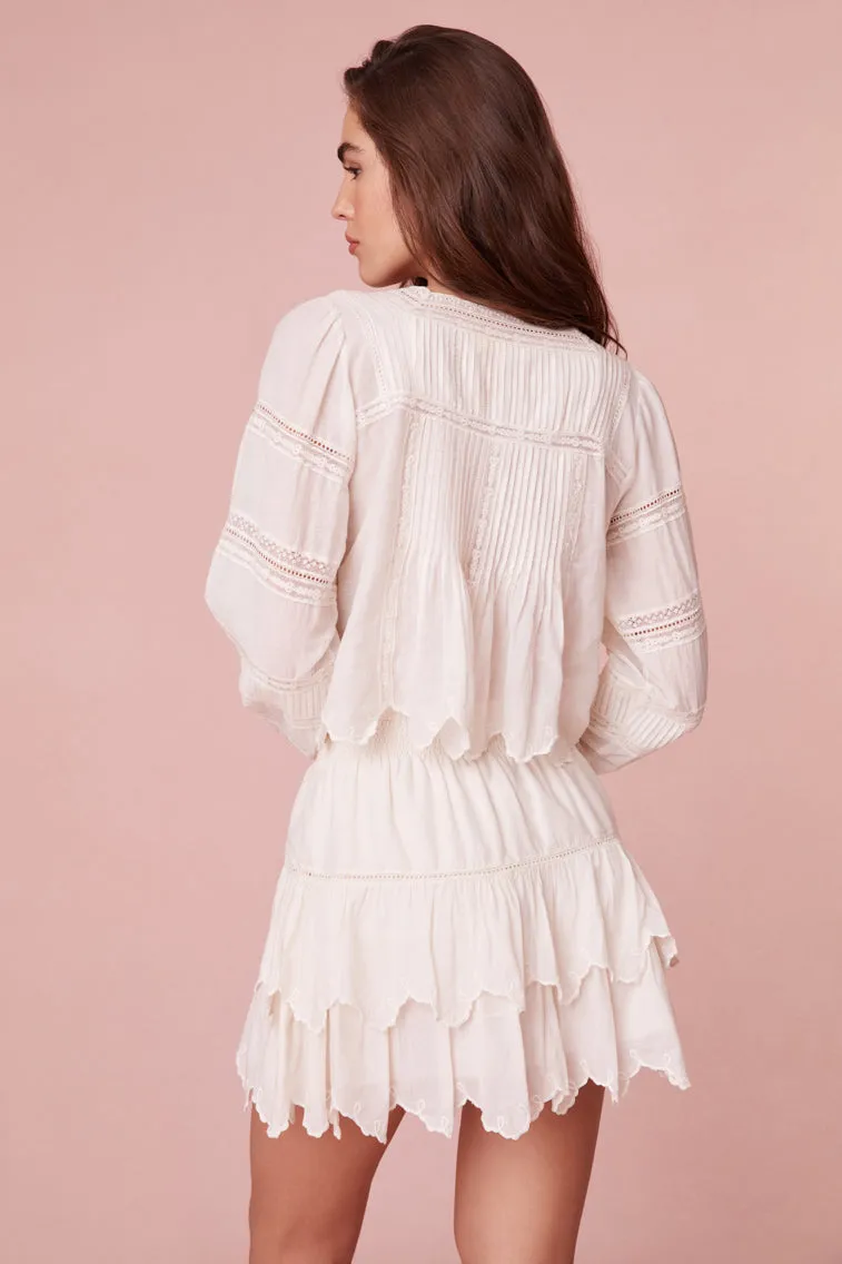 Sanra Embroidered Blouse