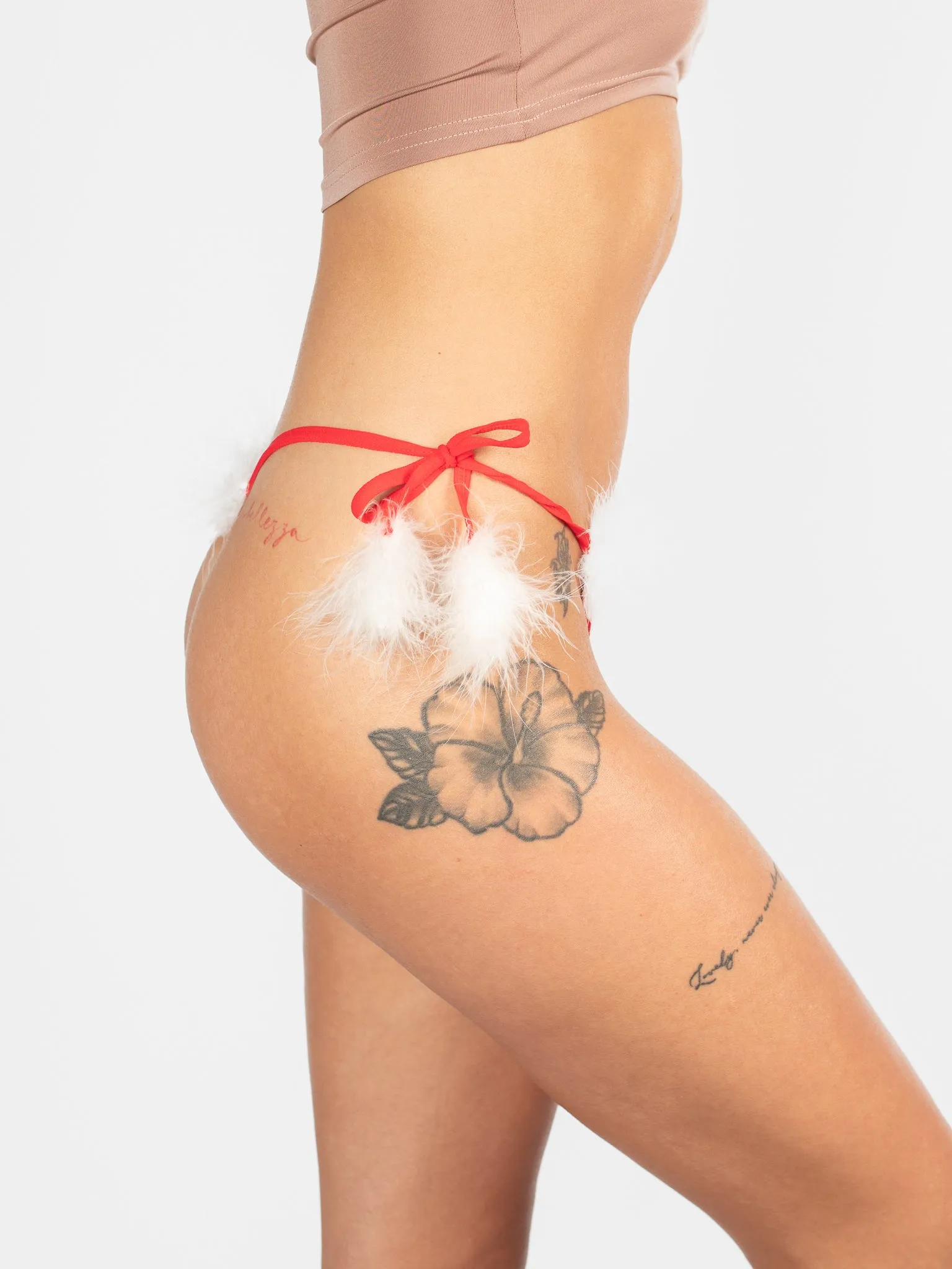 Santa Baby Red Thong