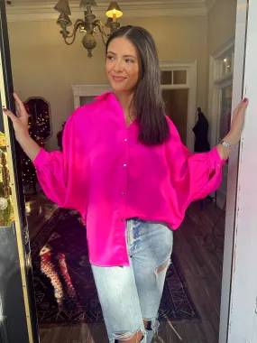 Satin Sweetheart Blouse