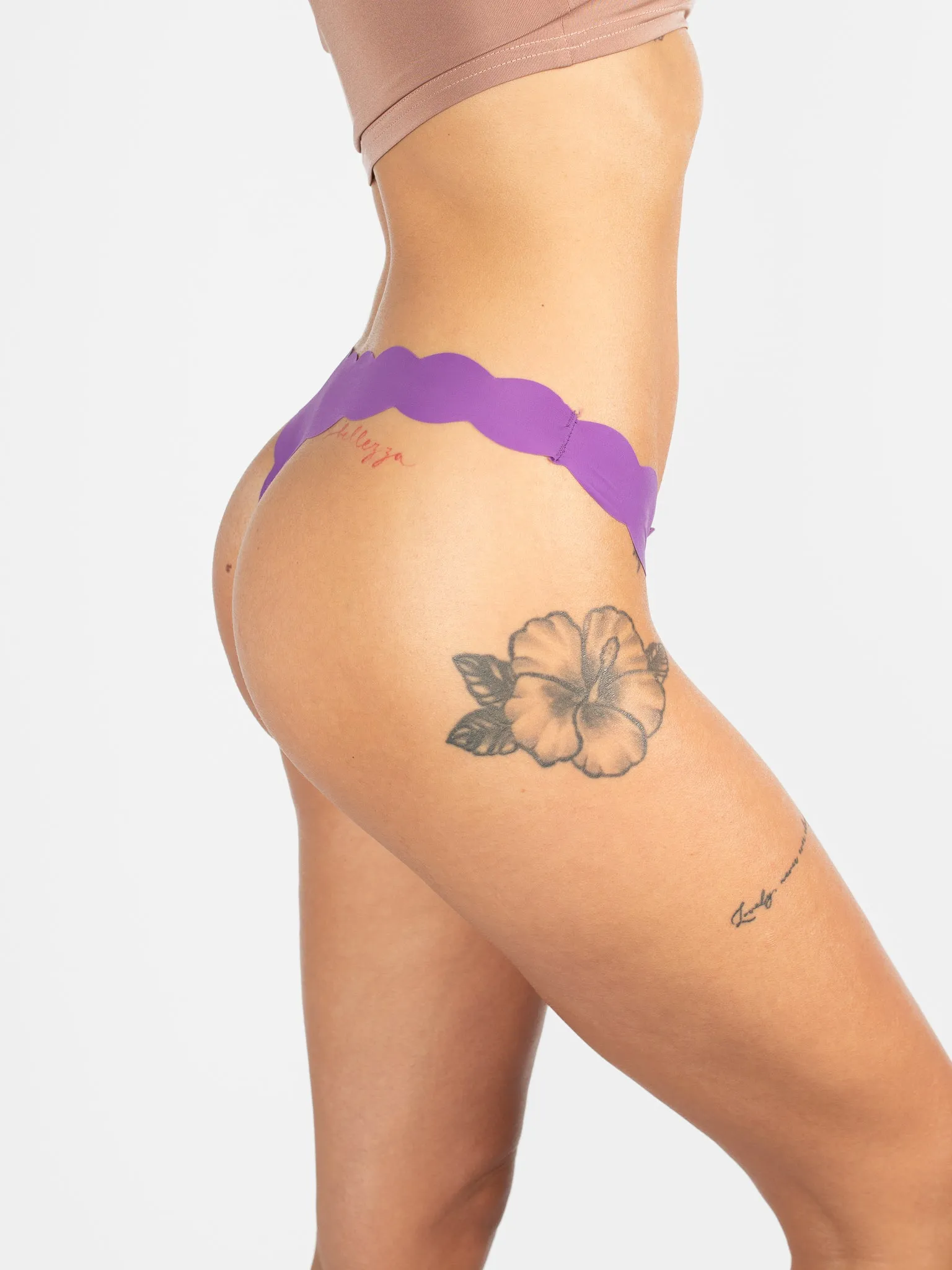 Seamless Amethyst Thong