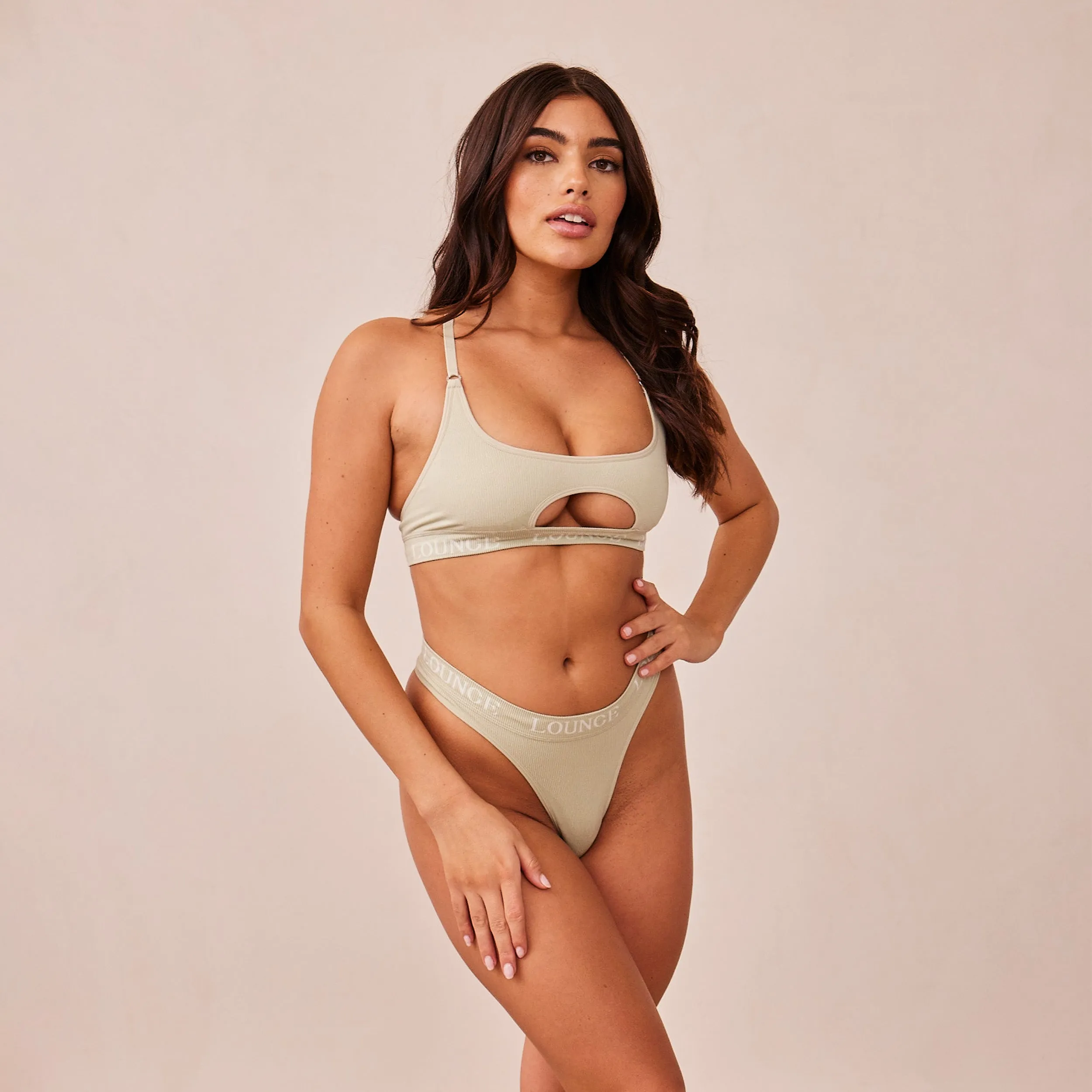 Seamless Bra - Olive