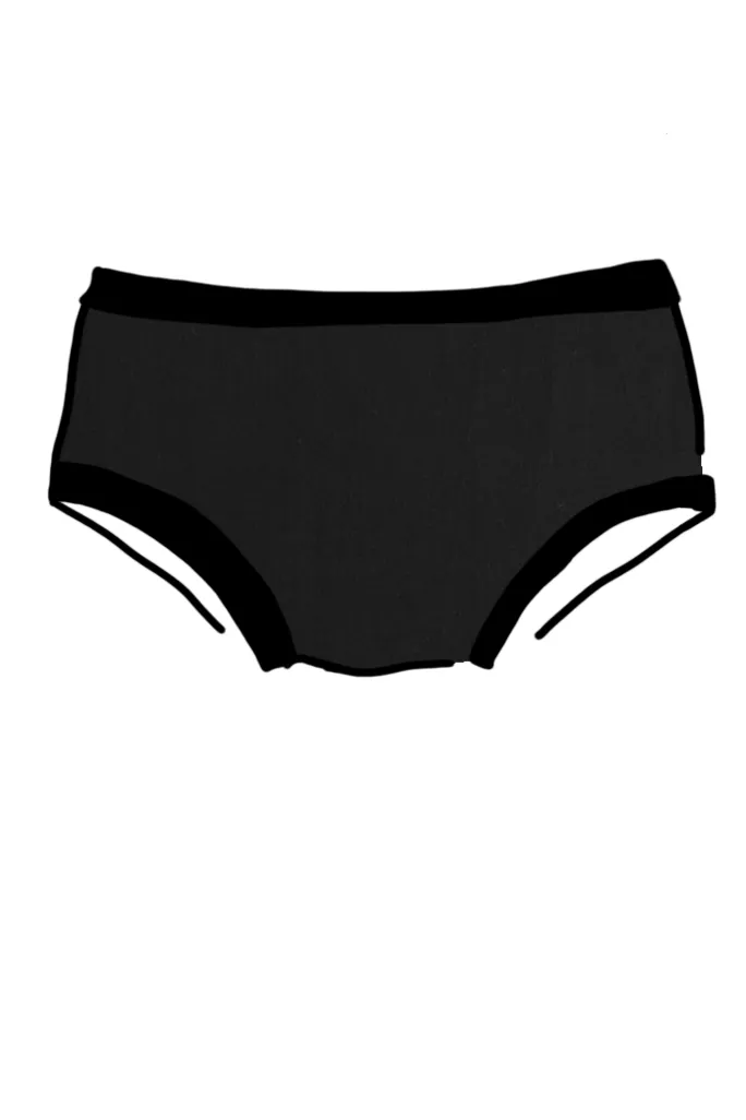 Seconds Hipster Plain Black - small