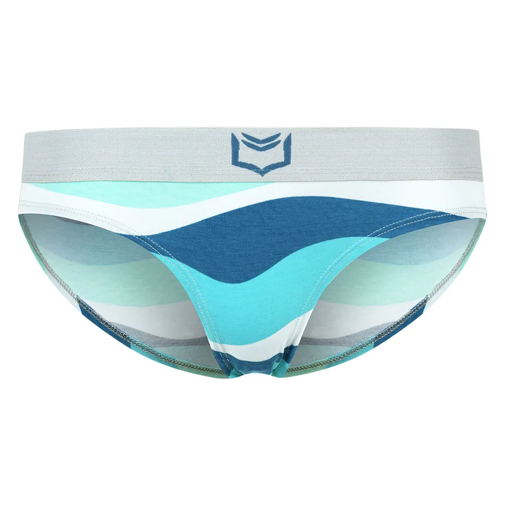 SHEATH Ocean Wave Women's Bikini Briefs