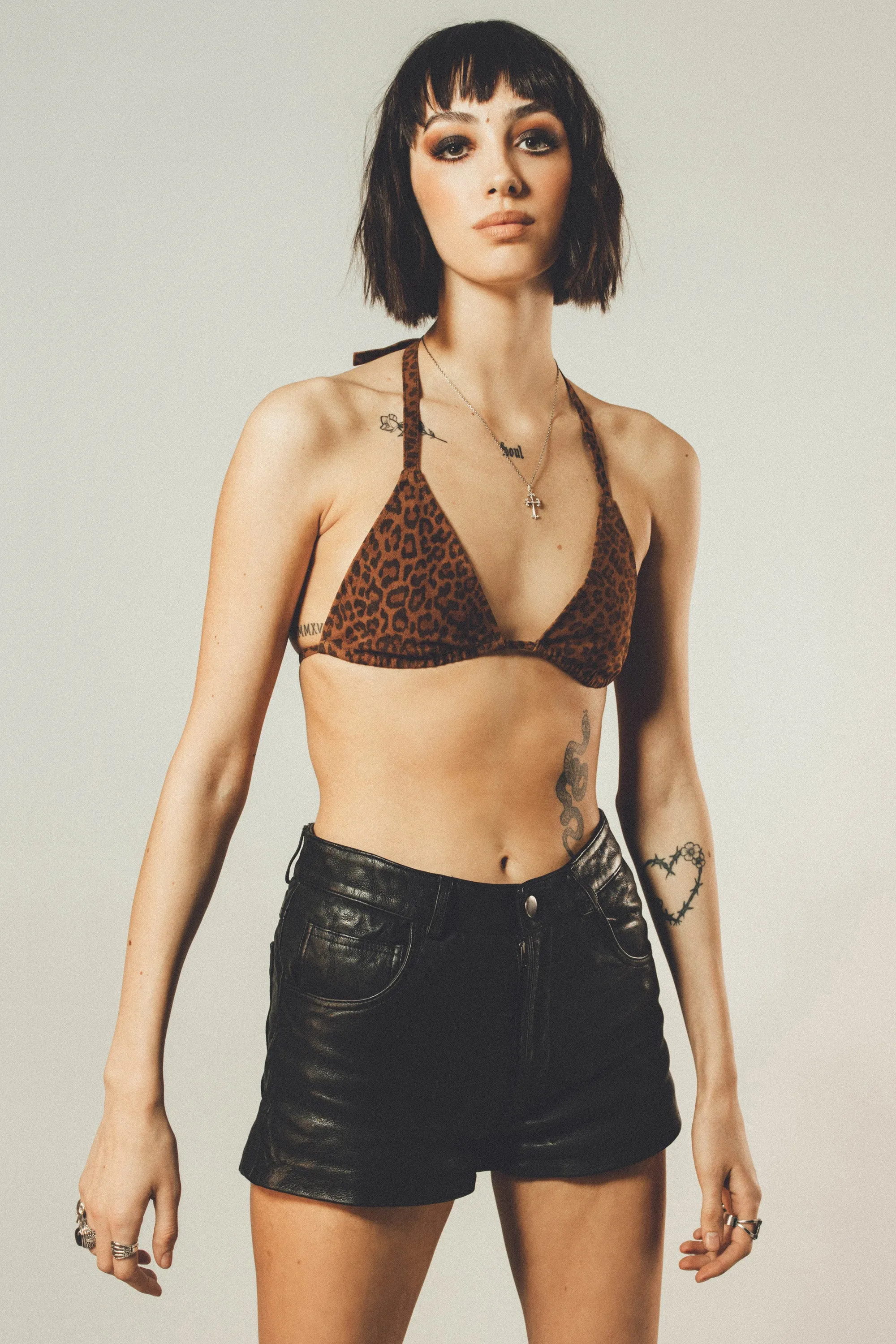 Suede Bra | Leopard SUEDE