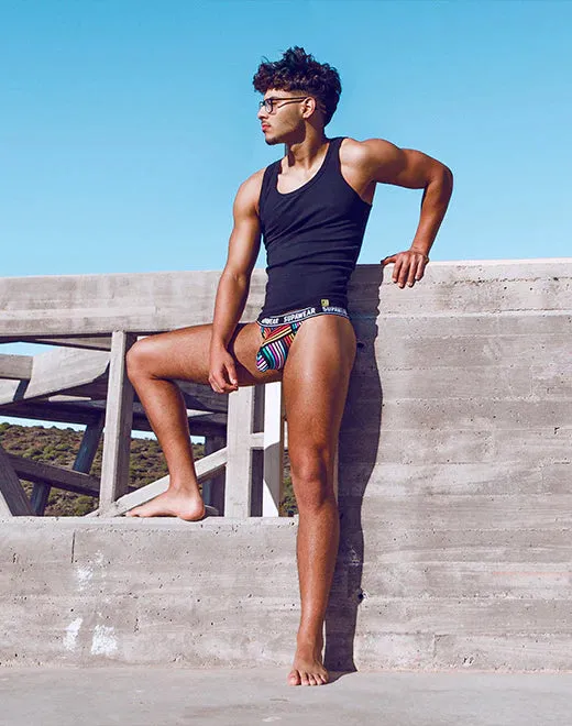 Supawear Pow thong rainbow