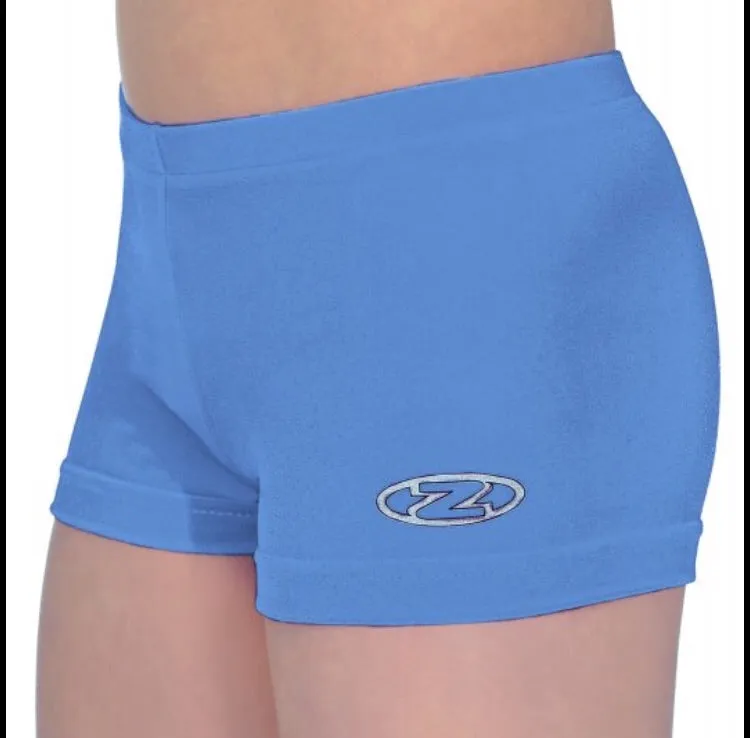 THE ZONE Smooth Velour Hipster Gymnastic Shorts Z2000